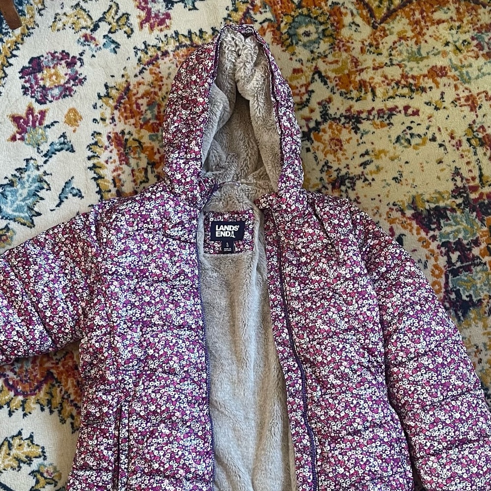 14/16 New without tags mid length Lands End coat
